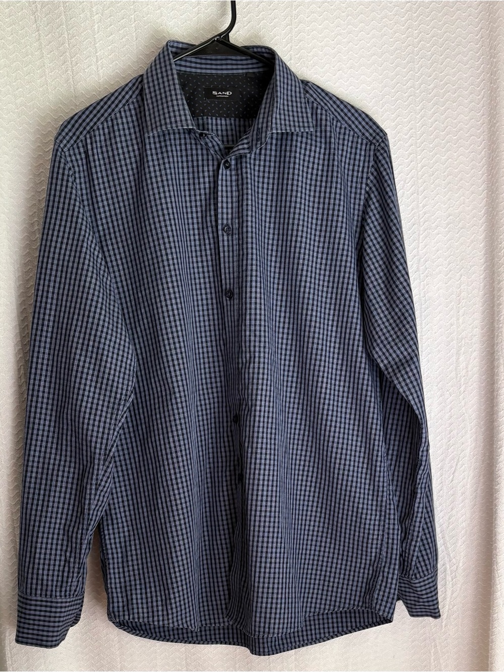 Sand Copenhagen,  Men’s premium European fabric long sleeve dress shirt. Size L